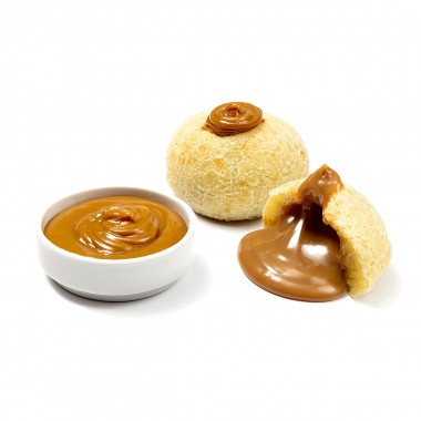 PAO DE QUEIJO COM DOCE DE LEITE KG