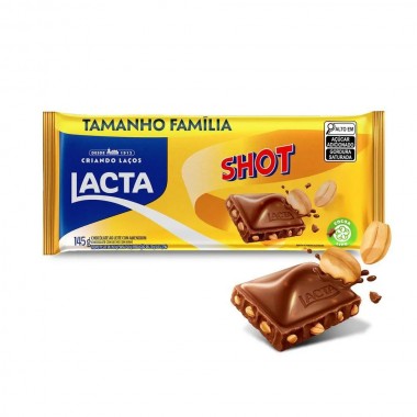 CHOCOLATE LACTA SHOT 145GR