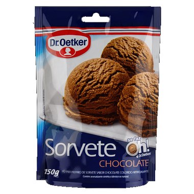 SORVETE DR OETKER CHOCOLATE 150GR