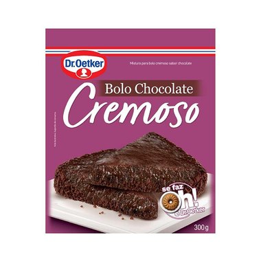 MISTURA BOLO DR OETKER CHOC CREMOSO 300G
