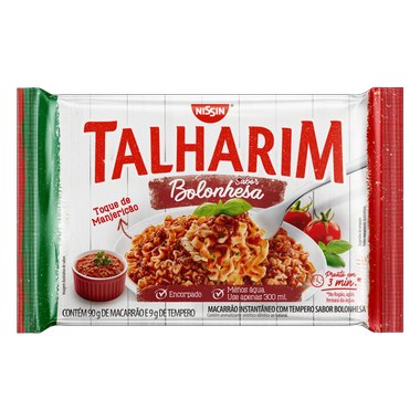 MASSA INST NISSIN TALHARIM BOLONHESA 99G