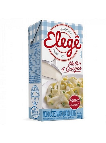 MOLHO 4 QUEIJOS ELEGE 200GR