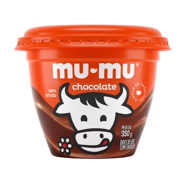 DOCE LEITE MUMU C CHOCOLATE 350G