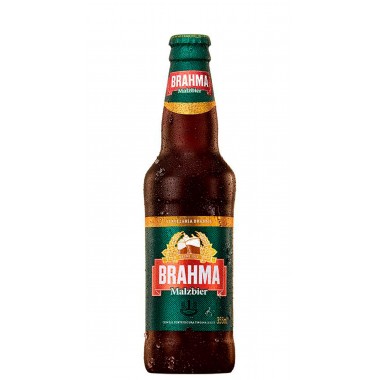 CERVEJA BRAHMA MALZBIER LONG NECK 355ML