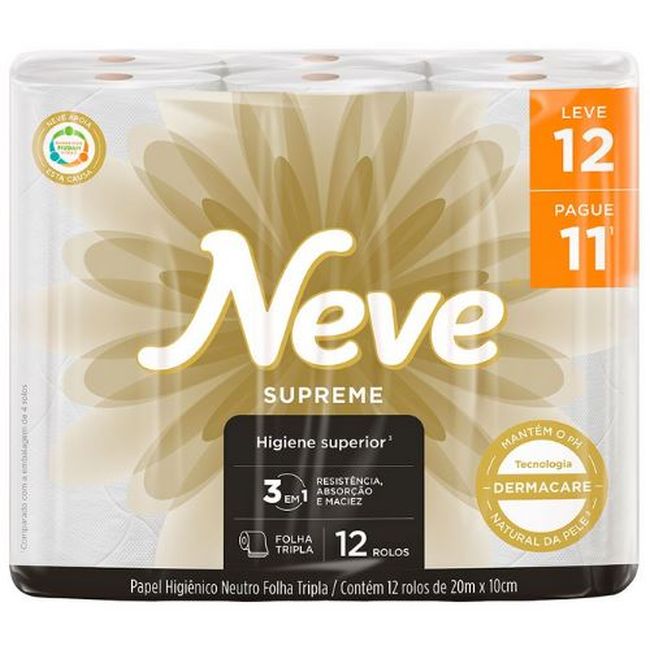 PAPEL HIG NEVE SUPREME LV12 PG11