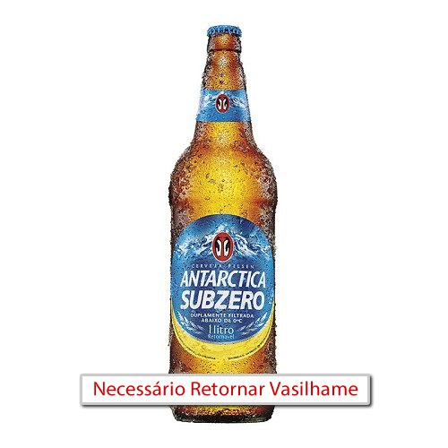 CERVEJA ANTARCTICA SUBZERO LITRAO