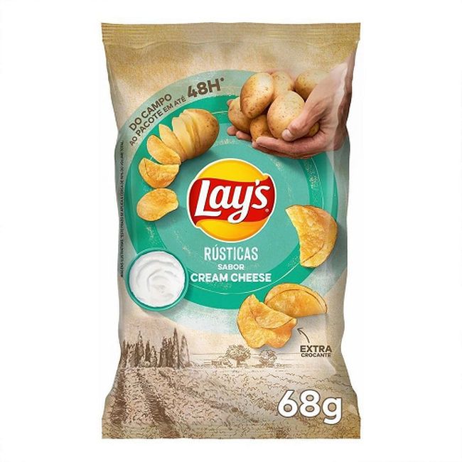 SALG ELMA CHIPS LAYS CREAM CHEESE 68GR