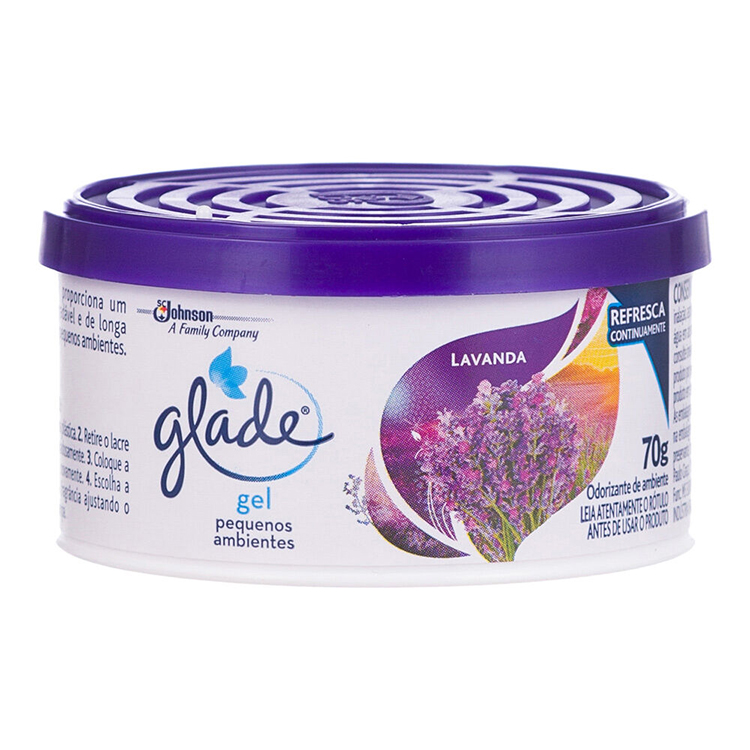 ODORIZADOR GLADE GEL LAVANDA 70GR