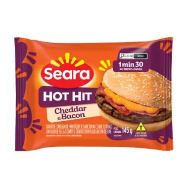 HOT HIT SEARA CHEDDAR 145GR