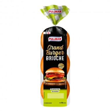 PAO PULLMAN HAMBURGUER BRIOCHE 520GR