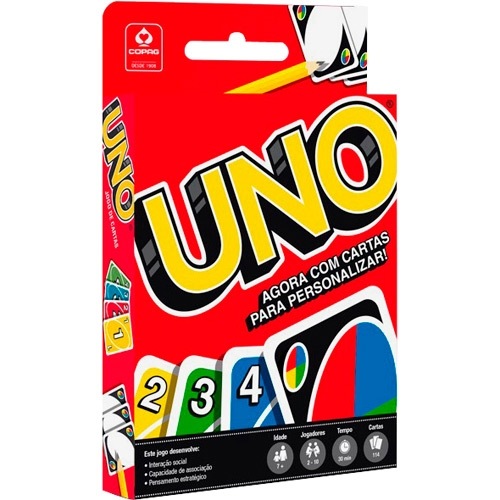 BRINQUEDO JOGO UNO UN