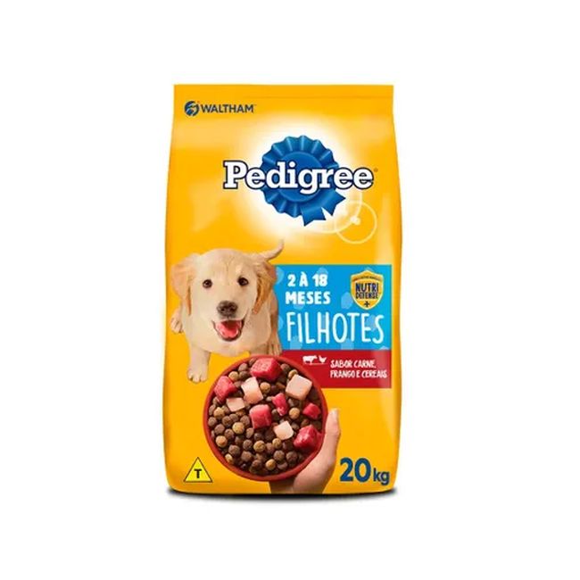 RACAO PEDIGREE FILHOTES RACAS MEDIAS20KG
