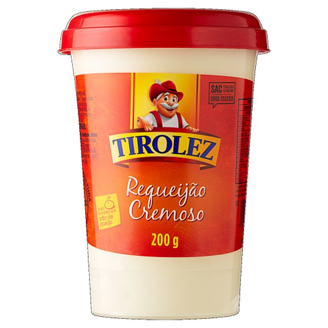 REQUEIJAO TIROLEZ CREMOSO 200GR