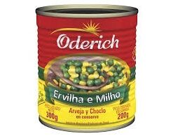 DUETO ERVILHA E MILHO ODERICH 200GR