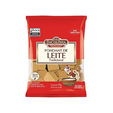 RAPADURA DACOLONIA LEITE 160GR