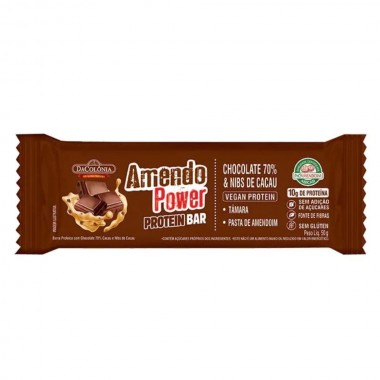 BARRA PROTEIN AMENDOPOWER C CHOCOLATE60G