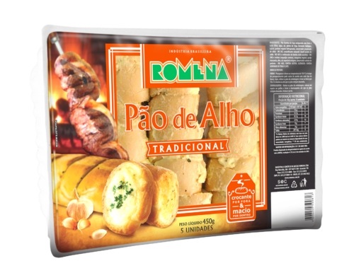 PAO DE ALHO ROMENA TRADICIONAL 450GR