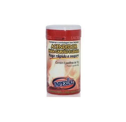 ACENDEDOR IMPERIAL CARVAO LENHA 60GR