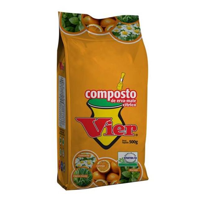 ERVA MATE VIER COMPOSTA CITRICO 500GR