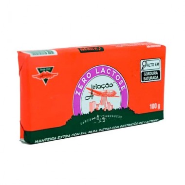 MANTEIGA AVIACAO ZERO LACTOSE C SAL 100G