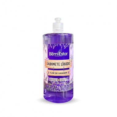 SABONETE LIQ BEM ESTAR FLOR LAVANDA 1L