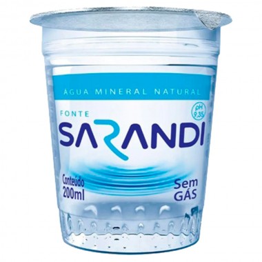 AGUA MINERAL SARANDI COPO S/GAS 200ML