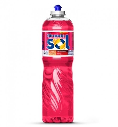 DETERGENTE LIQ GIRANDO SOL MACA 500ML
