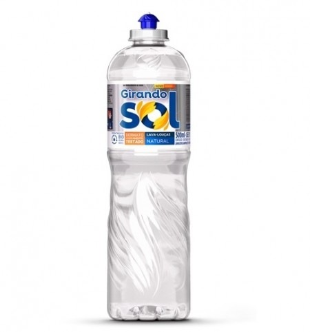 DETERGENTE LIQ GIRANDO SOL NATURAL 500ML