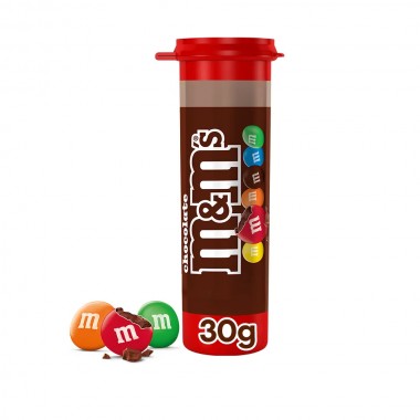 CHOCOLATE M&MS MINIS TUBO 30GR