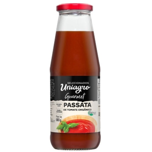 PASSATA DE TOMATE ORGANICO UNIAGRO 680GR
