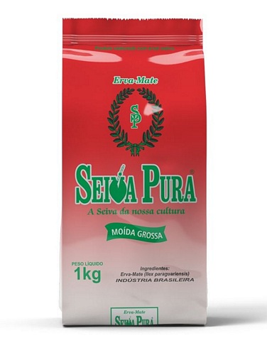 ERVA MATE SEIVA PURA MOIDA GROSSA 1KG
