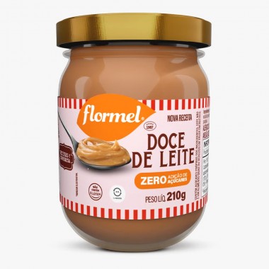 DOCE LEITE FLORMEL ZERO ACUCAR 210GR