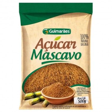 ACUCAR GUIMARAES MASCAVO 500G