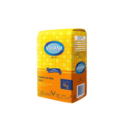 FARINHA TRIGO VIVIANA 1KG