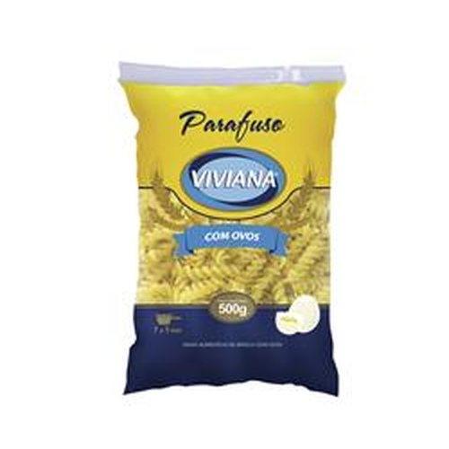 MASSA VIVIANA C/OVOS PARAFUSO 500g