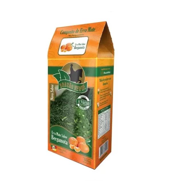 ERVA MATE BRASAO VD COMP BERGAMOTA 500G
