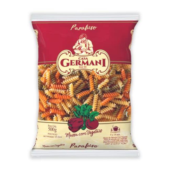 MASSA GERMANI COVOS PARAF VEG 500GR
