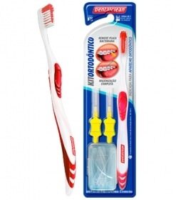 ESCOVA DENTAL DC ORTODONTICO KIT UN