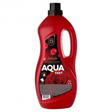 AMACIANTE AQUAFAST VERMELHO SEDUCAO 2L