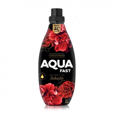 AMACIANTE AQUAFAST VERMELHO SEDU CONC 1L