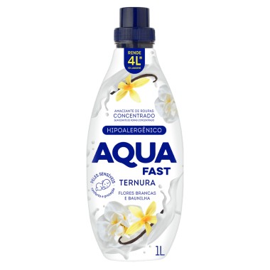 AMACIANTE AQUAFAST BRANCO TERNURA CONC1L