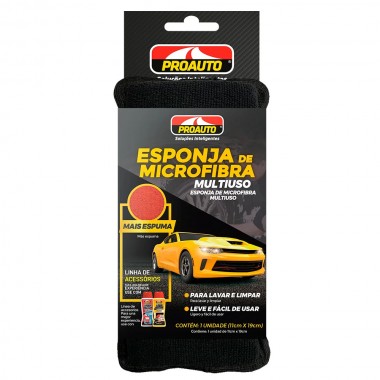 ESPONJA PROAUTO MICROFIBRA UN
