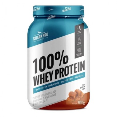 WHEY SHARK DOCE LEITE 100PC 900G