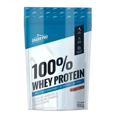 WHEY SHARK DOCE LEITE 100PC REF 900G