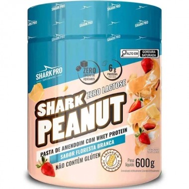 PASTA AMENDOIM SHARK PRO FLORES BCA 600G