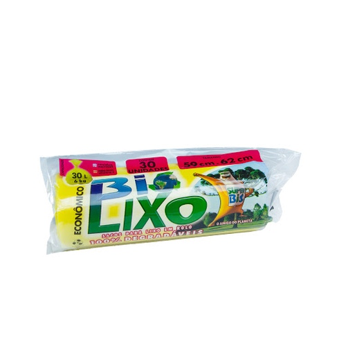 SACO LIXO BIO LIXO ROLO 50L C30